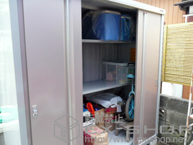 の物置・屋外倉庫 シンプリー 一般型（MJN-199E） 施工例