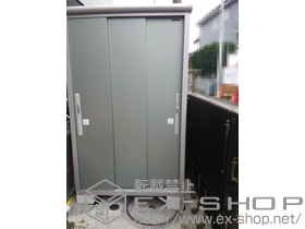 の物置・屋外倉庫 エスモ 一般型(ESD-1207AGL) 施工例