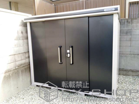 の物置・屋外倉庫 エルモ 一般型（LMD-2518） 施工例