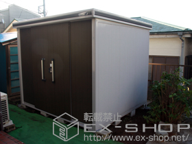 の物置・屋外倉庫 エルモ 一般型 (LMD-2522) 施工例