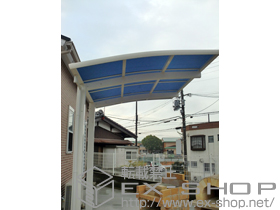 のサイクルポート・駐輪場 レイナポートグランミニ 積雪〜20cm対応 施工例