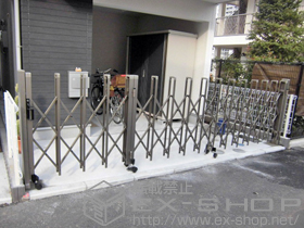 のカーゲート トリップゲート RB型 ノンレール 片開き親子 45DO(13S+32T) 施工例