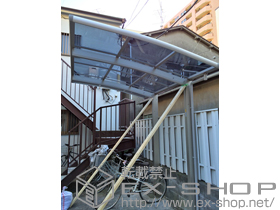 のサイクルポート・駐輪場 レイナポートグランミニ 積雪〜20cm対応 施工例