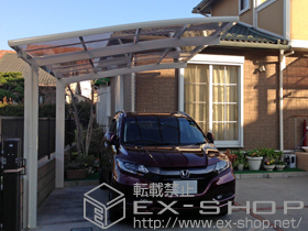 のカーポート カーブポートシグマIII 積雪〜20cm対応 施工例