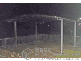 のカーポート カーブポートシグマIII ワイド 積雪〜20cm対応 施工例