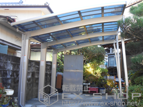 のカーポート レグナスポートシグマIII 3000 積雪〜100cm対応 施工例