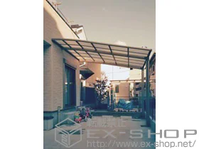 LIXIL リクシル(トステム)のカーポート ルーフポートシグマIII 積雪〜20cm対応 施工例