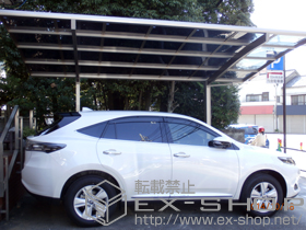 のカーポート カーブポートシグマIII 積雪〜20cm対応 施工例