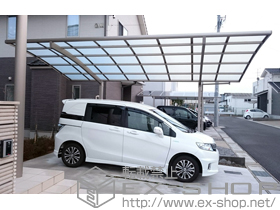 のカーポート カーブポートシグマIII 積雪〜20cm対応 施工例