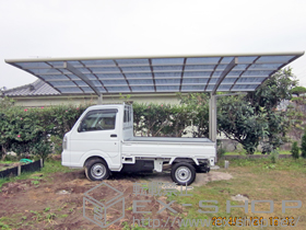 のカーポート レイナポートグラン　積雪〜20cm対応 施工例