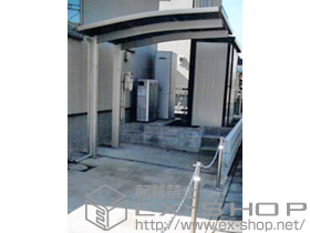 のサイクルポート・駐輪場 プレシオスポート ミニ 積雪〜20cm対応 施工例