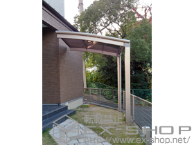 のサイクルポート・駐輪場 カムフィNex R 積雪〜20cm対応 施工例