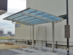 のカーポート レイナポートグラン 積雪〜20cm対応 施工例