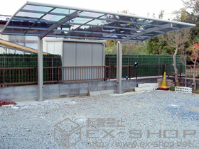 のカーポート レイナポートグラン　積雪〜20cm対応 施工例