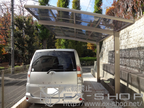 のカーポート カーブポートシグマIII 積雪〜20cm対応 施工例