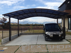 のカーポート レイナツインポートグラン　積雪〜20cm対応 施工例