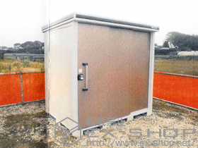 の物置・屋外倉庫 エルモ 一般型（LMD-2215）＋A1.0型/側面・後面用 施工例