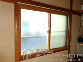 の二重窓（内窓） インプラス(ダストバリア)引き違い窓2枚建て 施工例