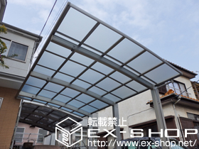 のカーポート レイナポートグラン50 積雪〜50cm対応＋着脱式サポート　標準・ハイルーフ兼用　3本入り 施工例