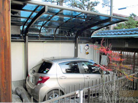 のカーポート テールポートシグマIII 積雪〜20cm対応 施工例