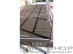 のウッドデッキ リウッドデッキ 200＋階段式リウッドステップ5型 Sタイプ 2段 施工例