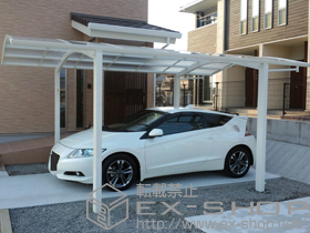 のカーポート レイナワンポートグラン　積雪〜20cm対応 施工例