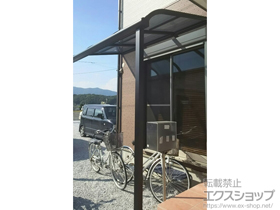 のテラス屋根 プレシオステラス R型 テラスタイプ 単体 積雪〜20cm対応 施工例