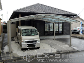 のカーポート レイナツインポートグラン　積雪〜20cm対応 施工例