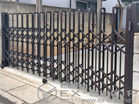 のカーゲート トリップゲート ペットガード型 ノンレール 片開き 30S 施工例