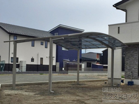 のカーポート プレシオスポート ワイド 積雪〜20cm対応 施工例