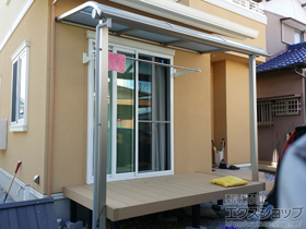 のテラス屋根 ヴェクターテラス R型 テラスタイプ 単体 積雪〜20cm対応 施工例