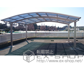 のカーポート プレシオスポート ワイド 積雪〜20cm対応 施工例