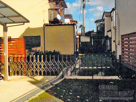 のカーゲート アルシャインII M型 Aタイプ ノンレール 片開き 550S 施工例