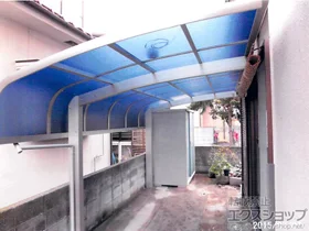 Value Selectのカーポート プレシオスポート アルファ 積雪〜20cm対応+着脱式補助柱 施工例