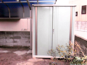 の物置・屋外倉庫 グランプレステージジャスト(M-159AF WG) 施工例