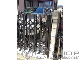 のカーゲート アルシャインII HW型Aタイプ ノンレール 片開き 360S 施工例