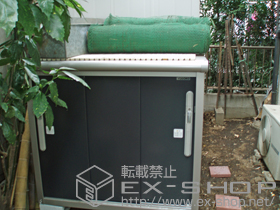 の物置・屋外倉庫 エスモ 一般型(ESD-1207YGL) 施工例