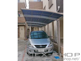 のカーポート プレシオスポート 縦連棟 積雪〜20cm対応 施工例