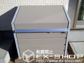 のゴミステーション ダストボックスミニ パネル床タイプ DBN-106P 400L 施工例