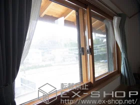 LIXIL リクシル(トステム)の内窓（二重窓・二重サッシ） インプラス(ダストバリア)引き違い窓2枚建て 施工例