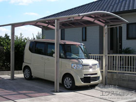 のカーポート レイナワンポートグラン　積雪〜20cm対応 施工例