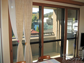 の二重窓（内窓） インプラス ダストバリア仕様 引違い窓 3枚建 外内内仕様 施工例