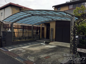 のカーポート レイナトリプルポートグラン　積雪〜20cm対応 施工例