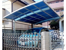 のカーポート レイナポートグラン　積雪〜20cm対応 施工例