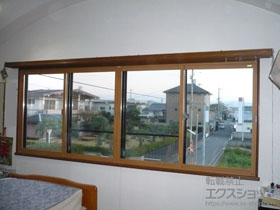 の二重窓（内窓） インプラス ダストバリア仕様 引違い窓 4枚建 施工例