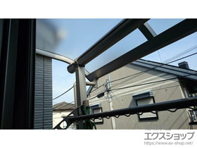 のバルコニー・ベランダ屋根 プレシオステラス R型 屋根タイプ 単体 積雪〜20cm対応 施工例