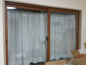 の二重窓（内窓） インプラス ダストバリア仕様 引違い窓 2枚建 施工例