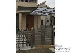 のサイクルポート・駐輪場 ネスカFミニ (フラットスタイル) 積雪〜20cm対応 施工例