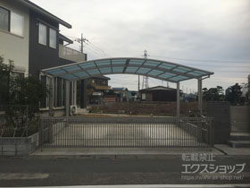 のカーポート レイナツインポートグラン　積雪〜20cm対応 施工例