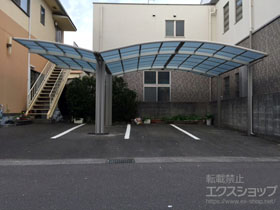 のカーポート レイナツインポートグラン　積雪〜20cm対応 施工例